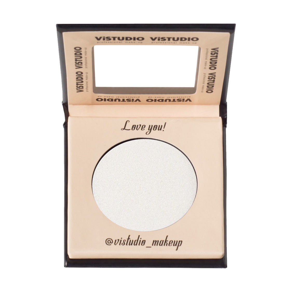 Компактні тіні для повік ViSTUDIO Galaxy Compact Eyeshadow Ivory, 6 г